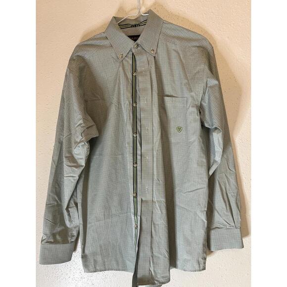 Ariat Men’s Pro Series Sz M Embroidered Logo - Picture 3 of 9